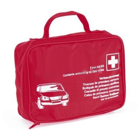 Din 13164 first aid kit bag for vehicles