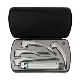 Rechargeable HEINE Modular+ Fiber Optic Laryngoscope Set (3.5V)