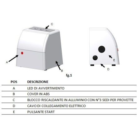Incubateur biologique avec alimentation autonome b-test plus