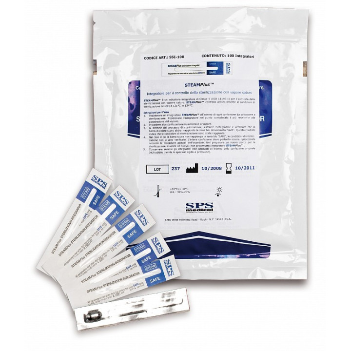 Test Sterilizzazione SteamPlus - 100 pz