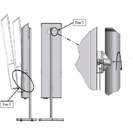 Sterilair pro - sterilizzazione dell'aria - versione a stativo