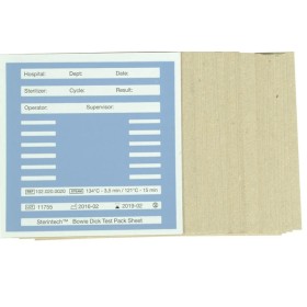 Bowie dick pack - konf. 20 kom.