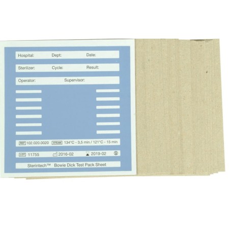 Bowie dick pack - conf. 20 pz.