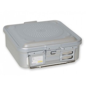 Container con filtro piccolo h100 mm - grigio