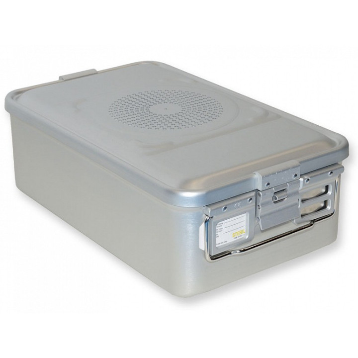 Container met medium filter H150 mm - Grijs
