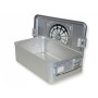 Behälter mit mittelfilter h150 mm - grau