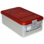 Behälter mit mittelfilter h150 mm - rot