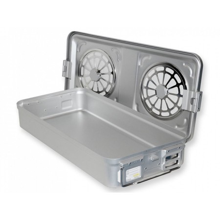 Large filter container h100 mm - grey