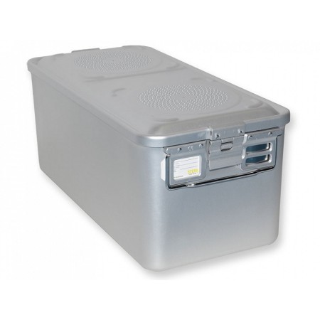 Container with large filter h 260 mm - grey