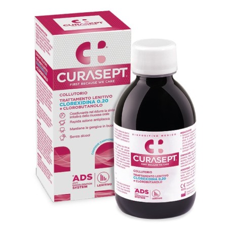 Curasept munvatten ads 020 lugnande behandling 200 ml