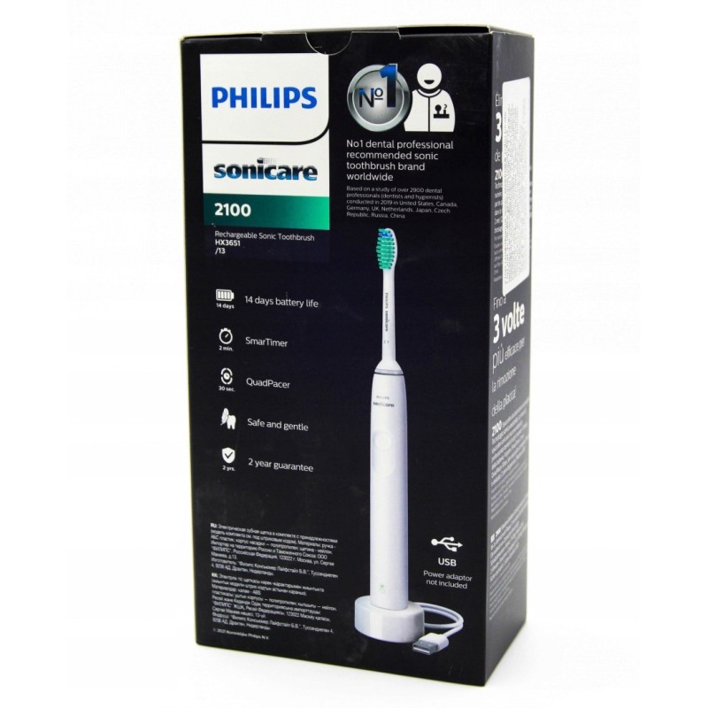 Spazzolino elettrico Philips Sonicare 2100 Daily Clean - HX3212/03