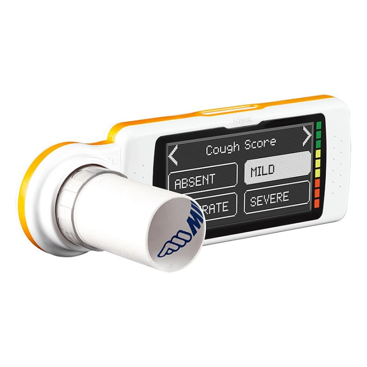 Spirometer MIR "Spirodoc" met touchscreen display en accelerometer