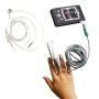 Pulsoksymetr ręczny "SAT-500" z czujnikiem dla dorosłych i czujnikiem dla noworodków - możliwość podłączenia do komputera