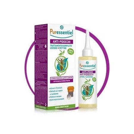 Puressentiel anti lice treatment complete lotion + comb