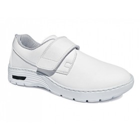 Chaussure professionnelle hf200 - 35 - avec sangle - blanc - 1 paire