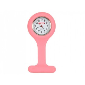 Nurses watch - round - pink