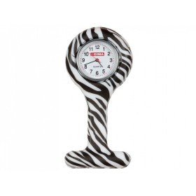 Ápolói óra - kör - zebra minta