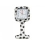 Horloge d’infirmière - carré - empreintes élégantes