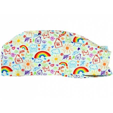 Patterned hat - children - m