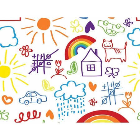 Pet met dessin - kinderen - m