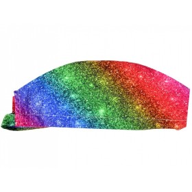 Patterned cap - shimmering - m