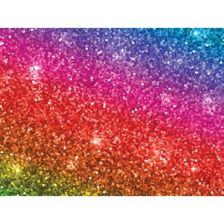 Wzorzysta czapka - połyskujący - m