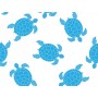 Hoed met patroon - schildpadden - m