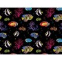 Bonnet à motifs - récif - M