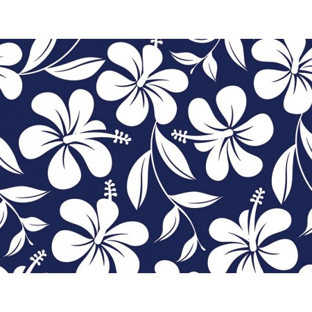 Pet met patroon - hawaï - m