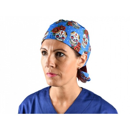 Căciulă cu model - craniu - m