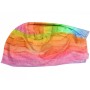 Gemusterte mütze – regenbogen – m