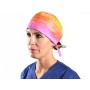 Cappellino fantasia - arcobaleno - m
