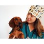 Patterned cap - pet - m