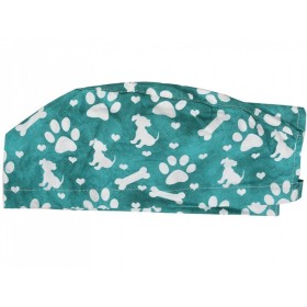 Patterned cap - veterinary - m