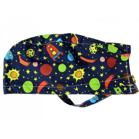 Patterned cap - space - m