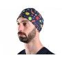 Patterned hat - space - m