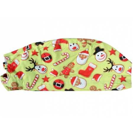 Patterned hat - christmas - m