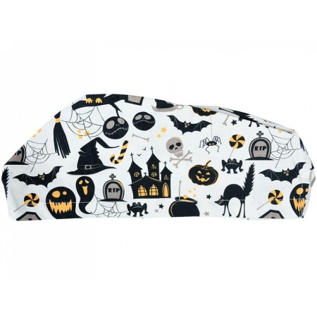 Vzorovaný klobúk - Halloween - m