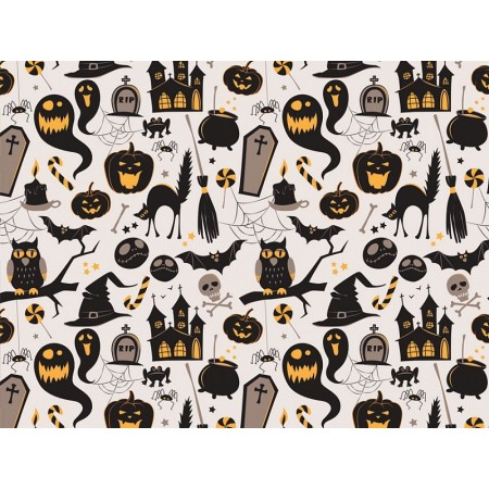 Casquette à motifs - halloween - m