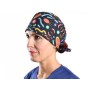 Patterned hat - biology - m