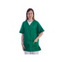 Túnica - algodón/poliéster - unisex - talla XS verde