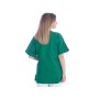 Tunic - cotton/polyester - unisex - size xs green