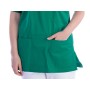 Túnica - algodón/poliéster - unisex - talla XS verde