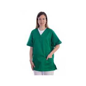Tunika - bavlna/polyester - unisex - velikost s zelená