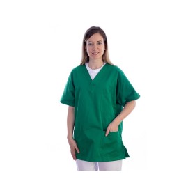 Dzseki - pamut/poliészter - unisex - m méret zöld