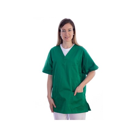 Jakke - bomuld/polyester - unisex - størrelse m grøn