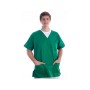 Tunique - coton/polyester - unisexe - taille L vert