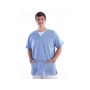 Casacca - cotone/poliestere - unisex - taglia xs azzurra