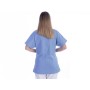 Tunic - cotton/polyester - unisex - size xxxl light blue