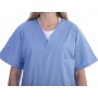 Tunique - coton/polyester - unisexe - taille xxxl bleu clair